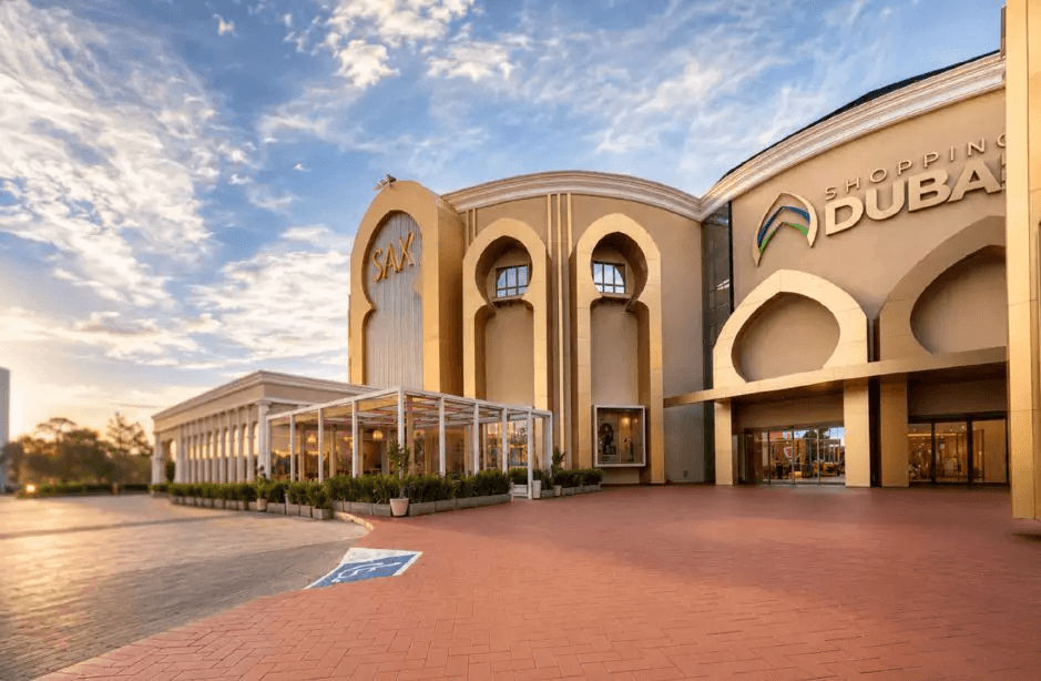 Fachada do Shopping Dubai, em Pedro Juan Caballero
